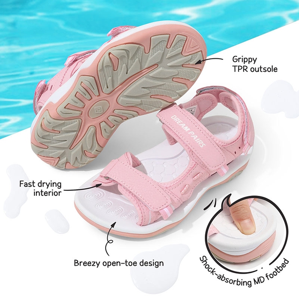 Boys And Girl Athletic Sandals - LIGHT PINK - 3